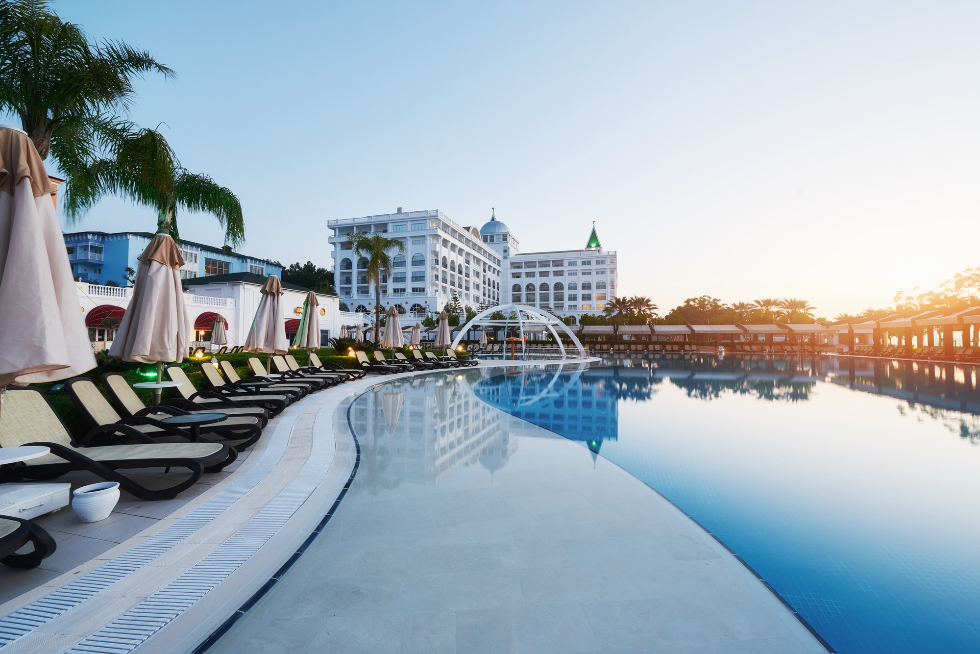 Hotel and hospitality venue with reliable cellular coverage